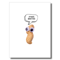 I'm Nuts About You Card